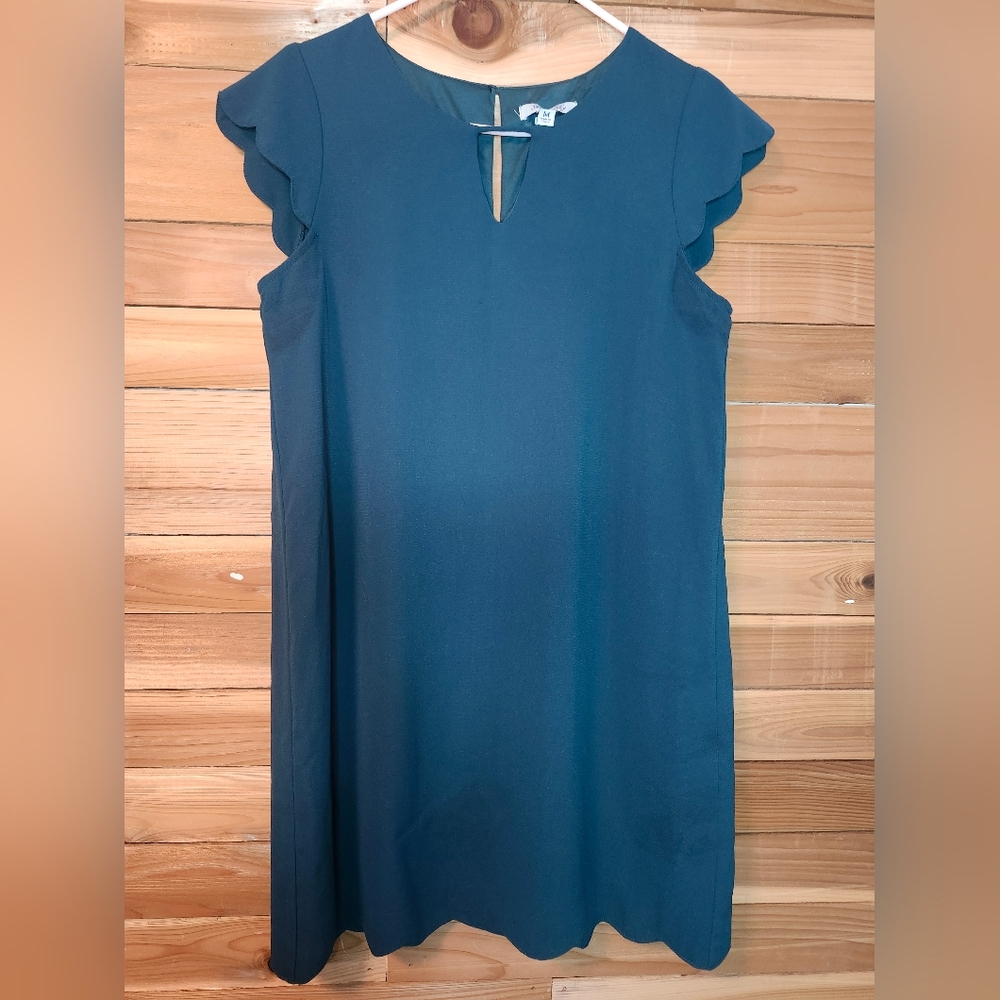 She + Sky Teal Mini Dress Size M